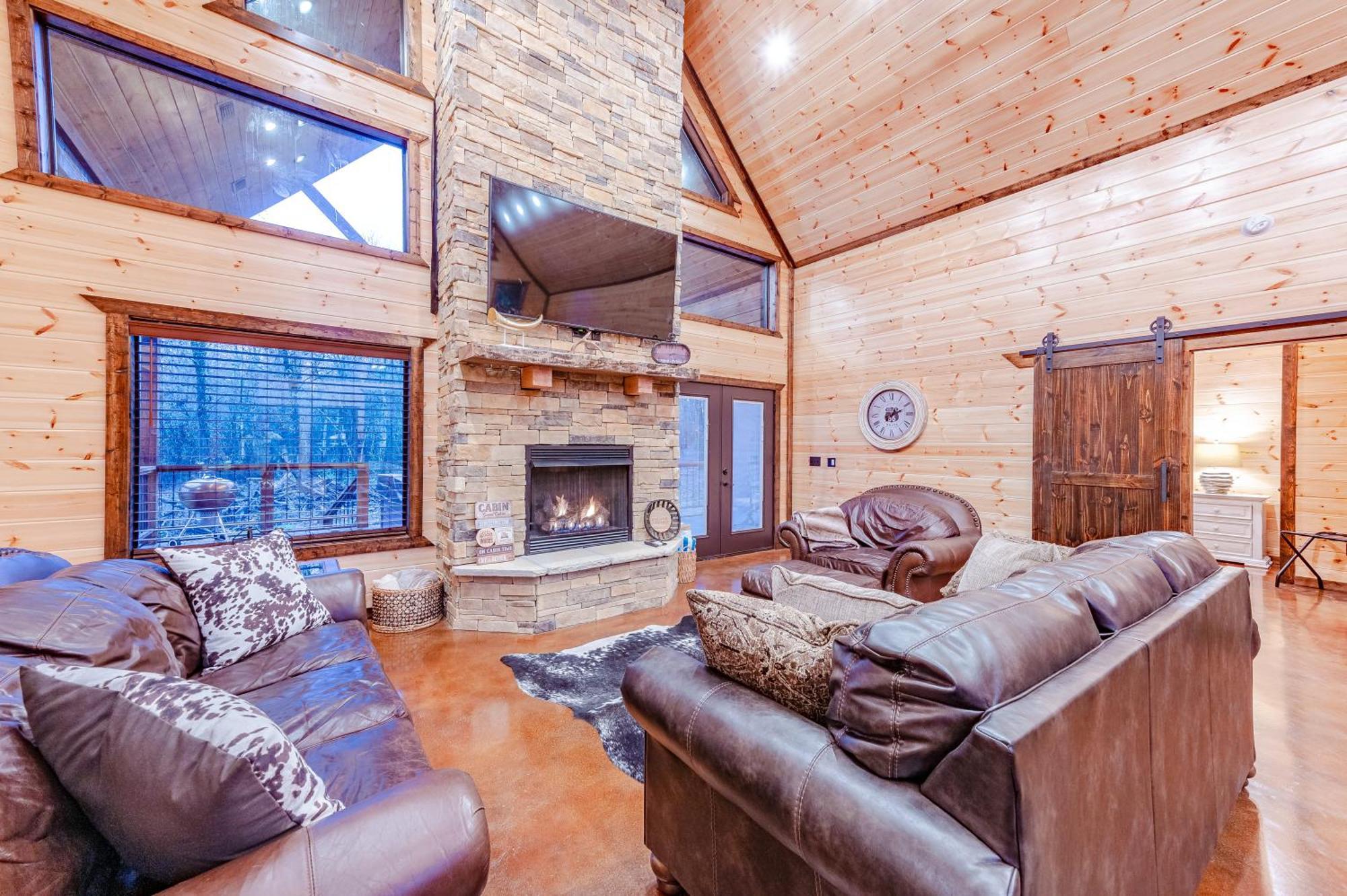 The Luxurious Blue Sky Lodge Is Epic! Broken Bow Zewnętrze zdjęcie