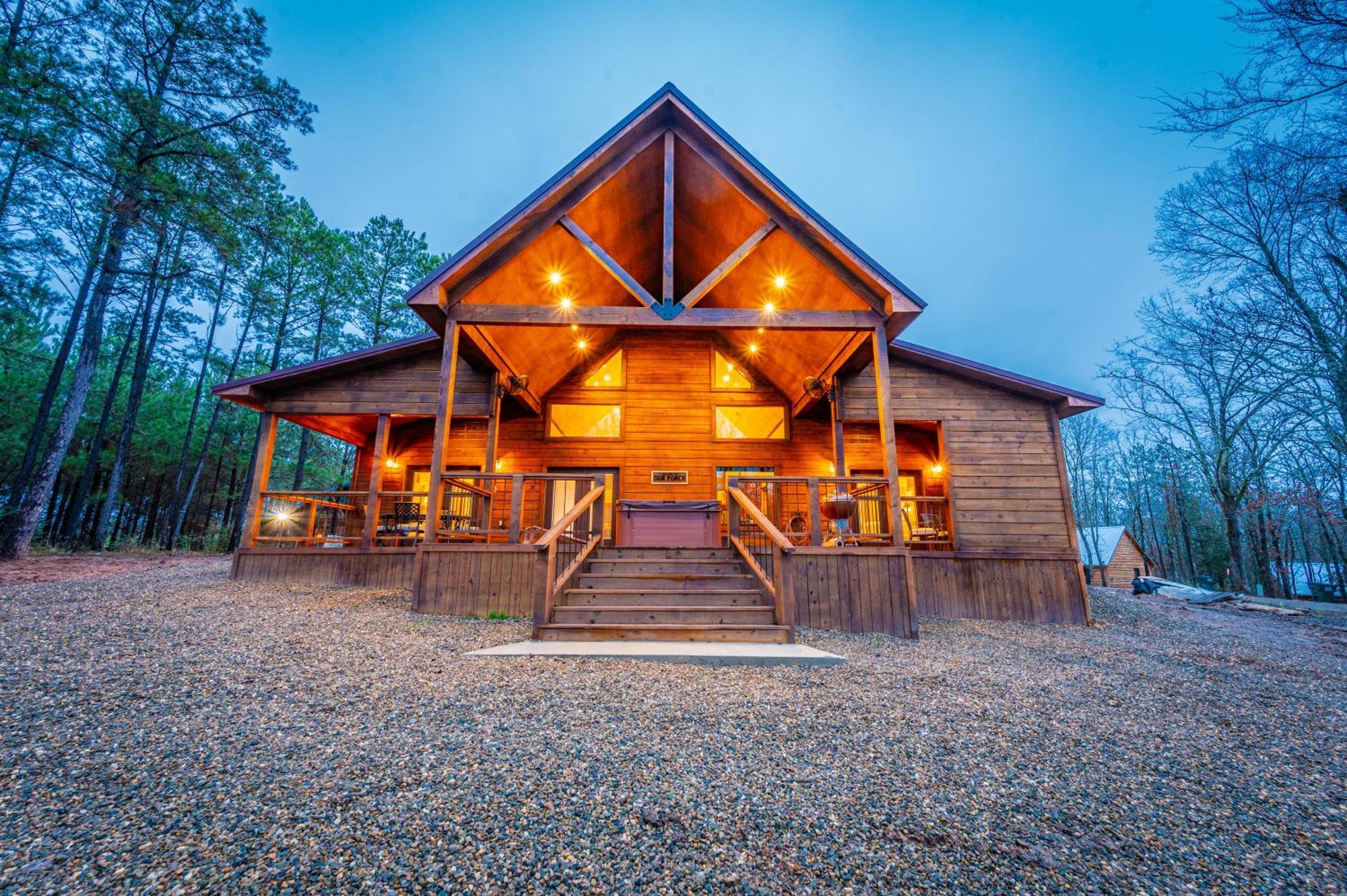 The Luxurious Blue Sky Lodge Is Epic! Broken Bow Zewnętrze zdjęcie