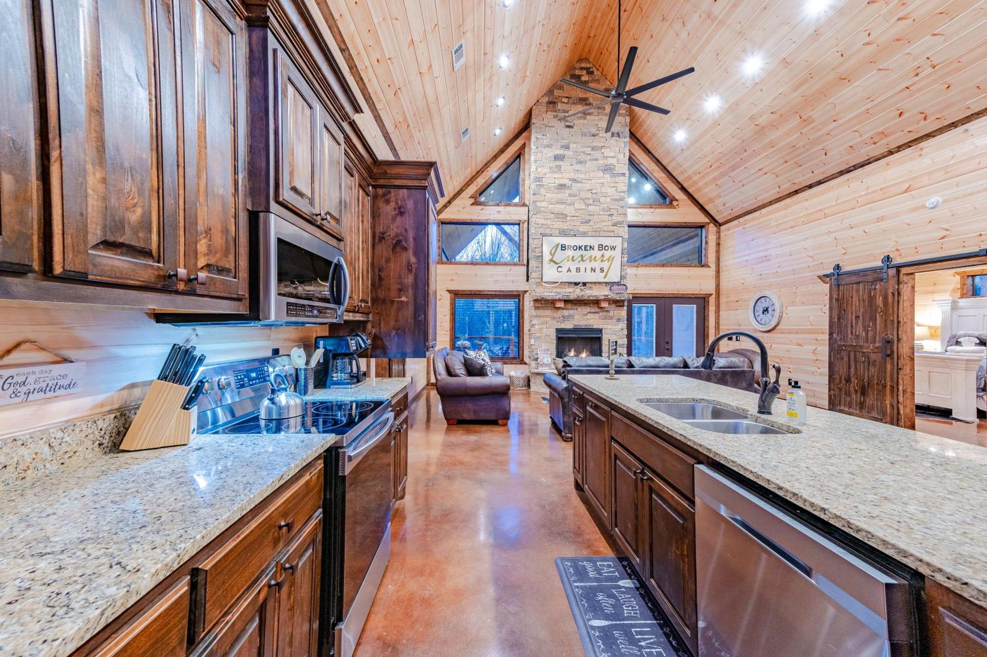The Luxurious Blue Sky Lodge Is Epic! Broken Bow Zewnętrze zdjęcie