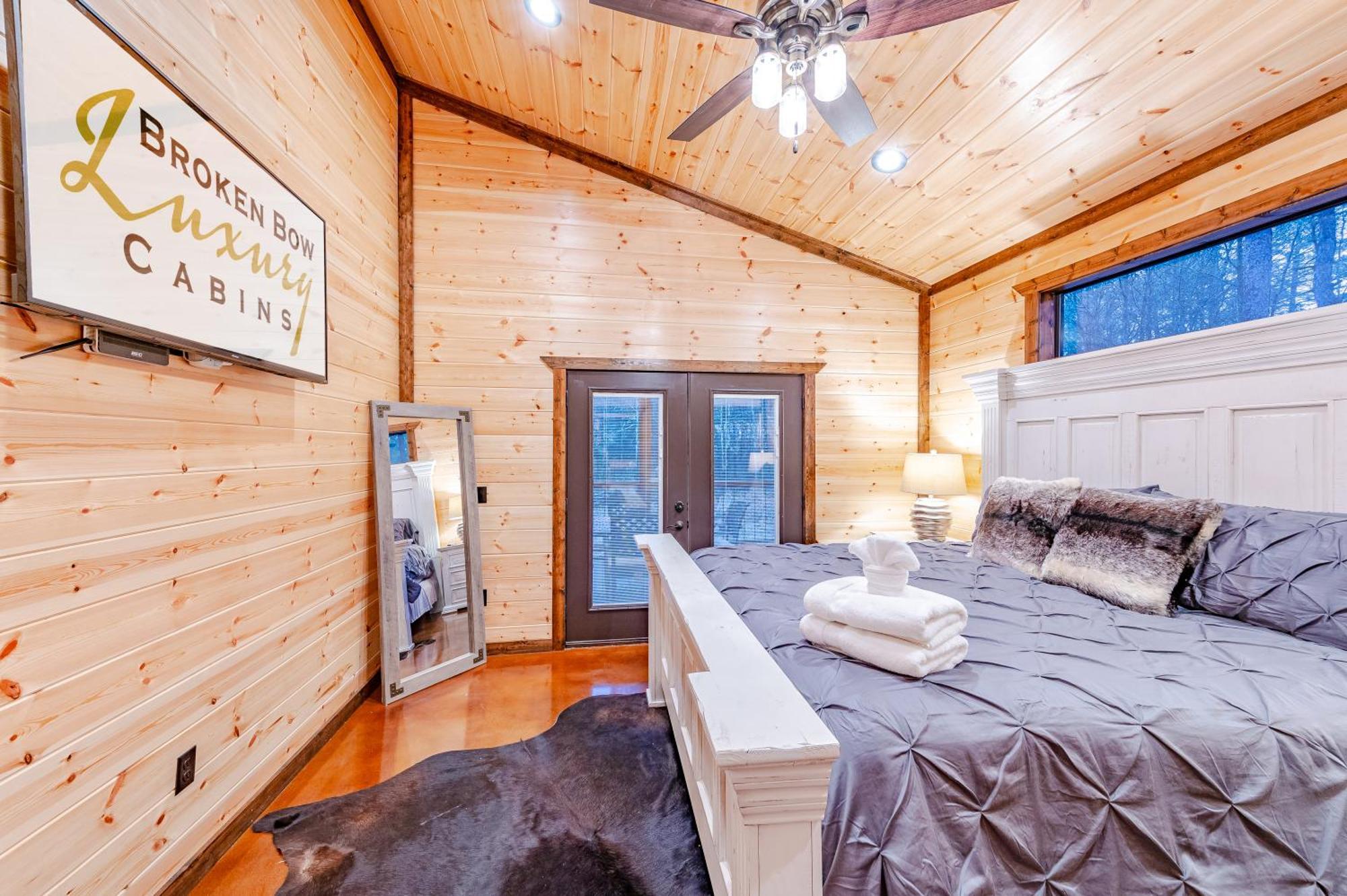 The Luxurious Blue Sky Lodge Is Epic! Broken Bow Zewnętrze zdjęcie